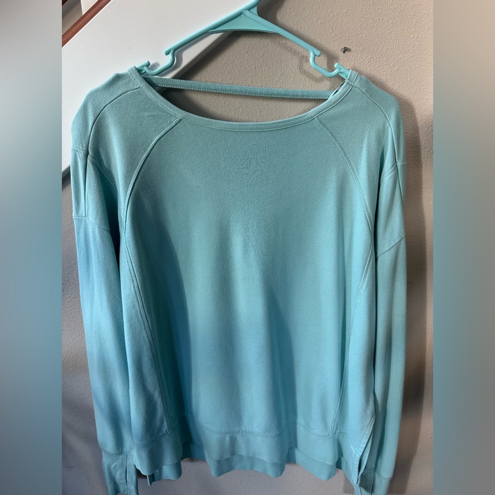 Sweaty Betty Aqua Sweatshirt